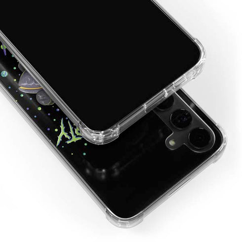 Adult Swim Rick and Morty Spaceship Galaxy S24 Plus Clear Case